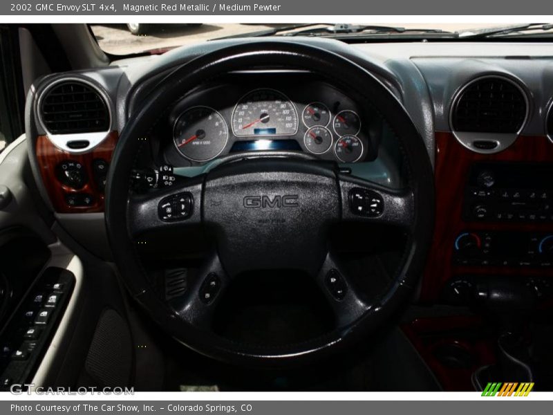 Magnetic Red Metallic / Medium Pewter 2002 GMC Envoy SLT 4x4