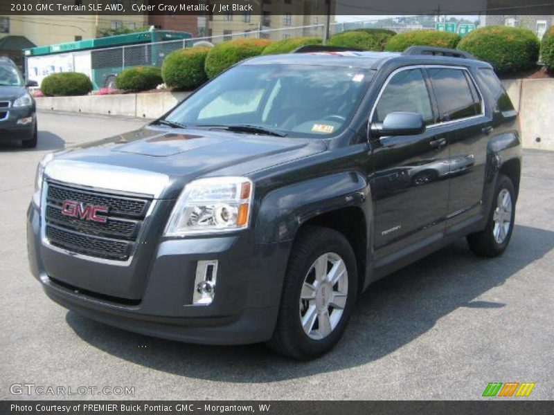 Cyber Gray Metallic / Jet Black 2010 GMC Terrain SLE AWD