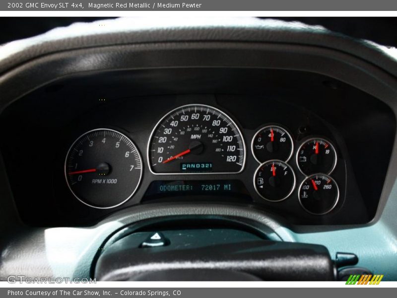Magnetic Red Metallic / Medium Pewter 2002 GMC Envoy SLT 4x4