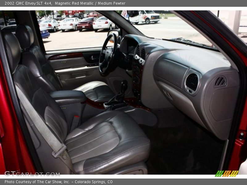 Magnetic Red Metallic / Medium Pewter 2002 GMC Envoy SLT 4x4