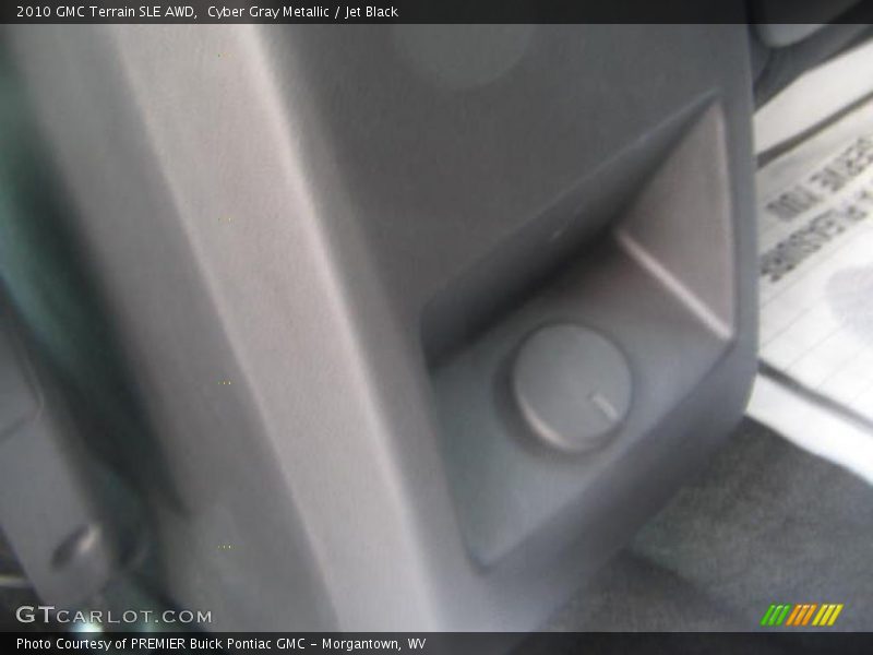 Cyber Gray Metallic / Jet Black 2010 GMC Terrain SLE AWD