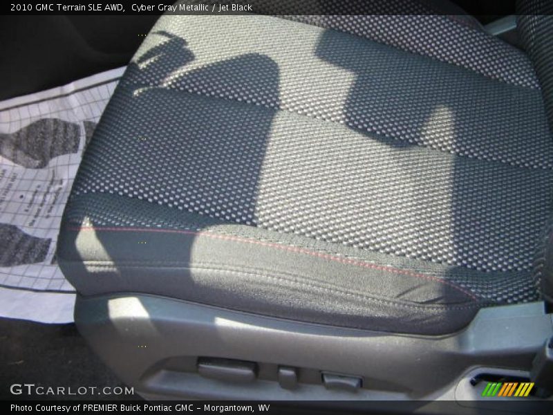 Cyber Gray Metallic / Jet Black 2010 GMC Terrain SLE AWD