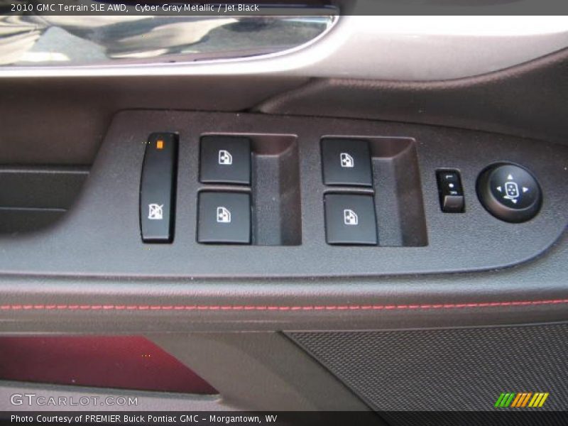Cyber Gray Metallic / Jet Black 2010 GMC Terrain SLE AWD