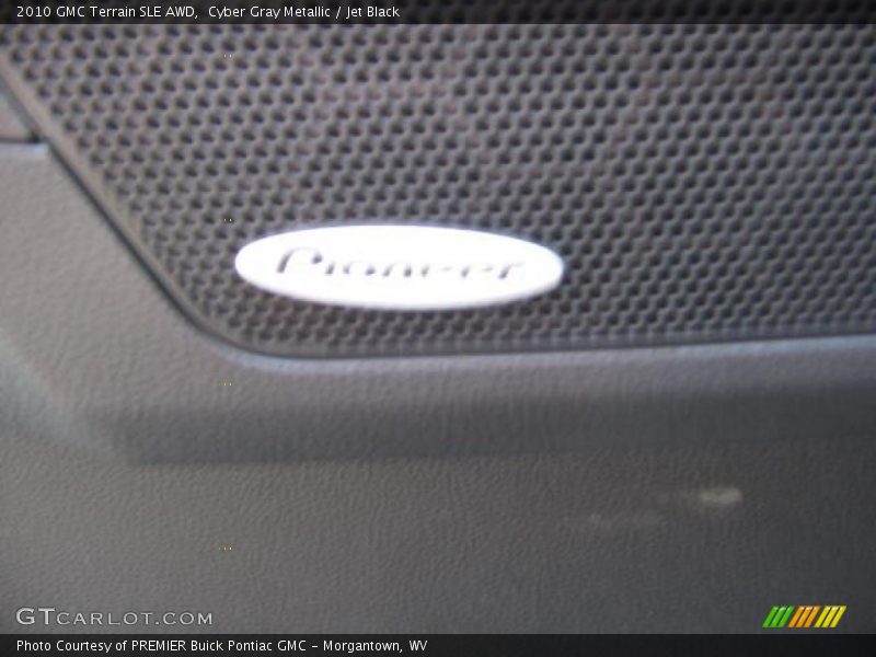 Cyber Gray Metallic / Jet Black 2010 GMC Terrain SLE AWD