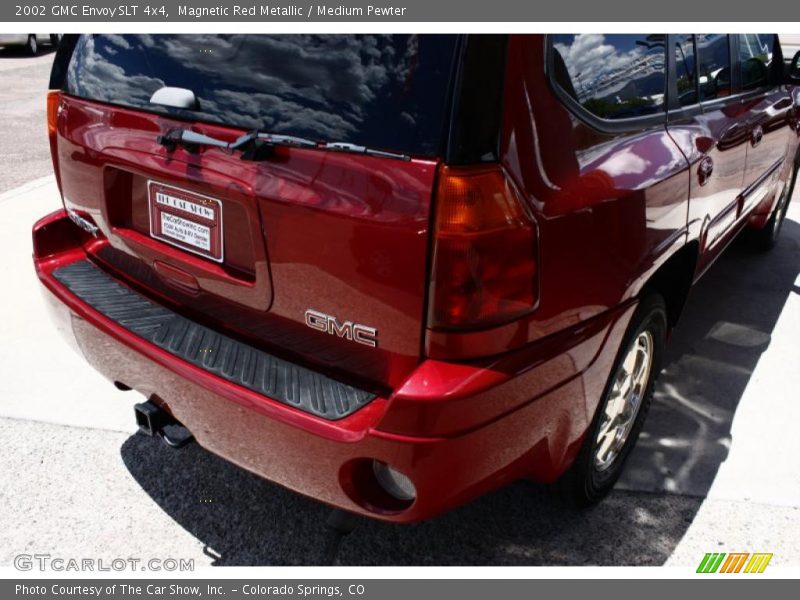 Magnetic Red Metallic / Medium Pewter 2002 GMC Envoy SLT 4x4