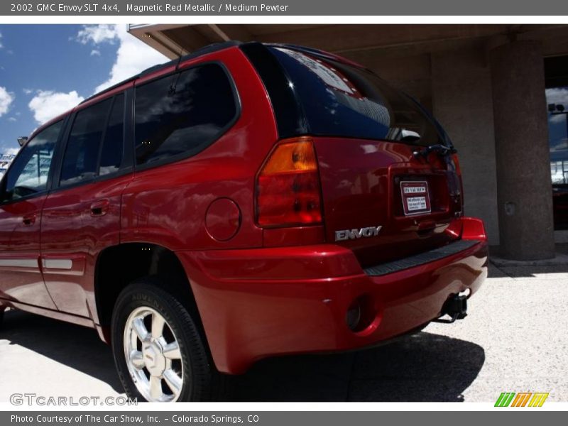 Magnetic Red Metallic / Medium Pewter 2002 GMC Envoy SLT 4x4