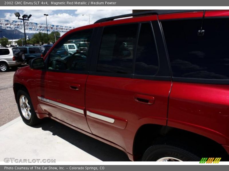Magnetic Red Metallic / Medium Pewter 2002 GMC Envoy SLT 4x4