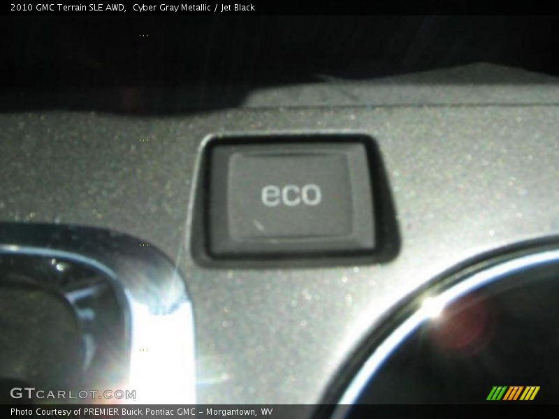Cyber Gray Metallic / Jet Black 2010 GMC Terrain SLE AWD