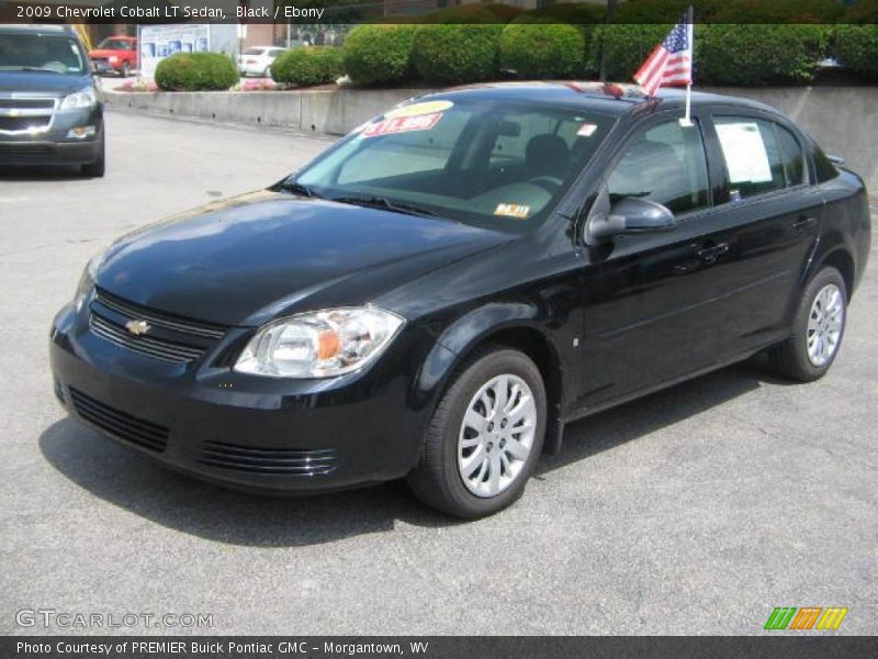 Black / Ebony 2009 Chevrolet Cobalt LT Sedan