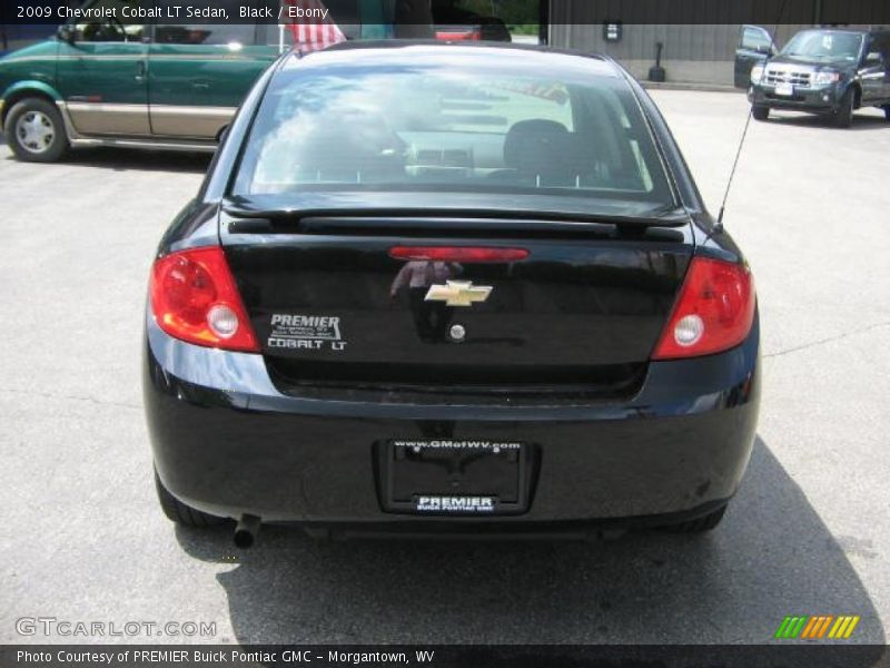 Black / Ebony 2009 Chevrolet Cobalt LT Sedan