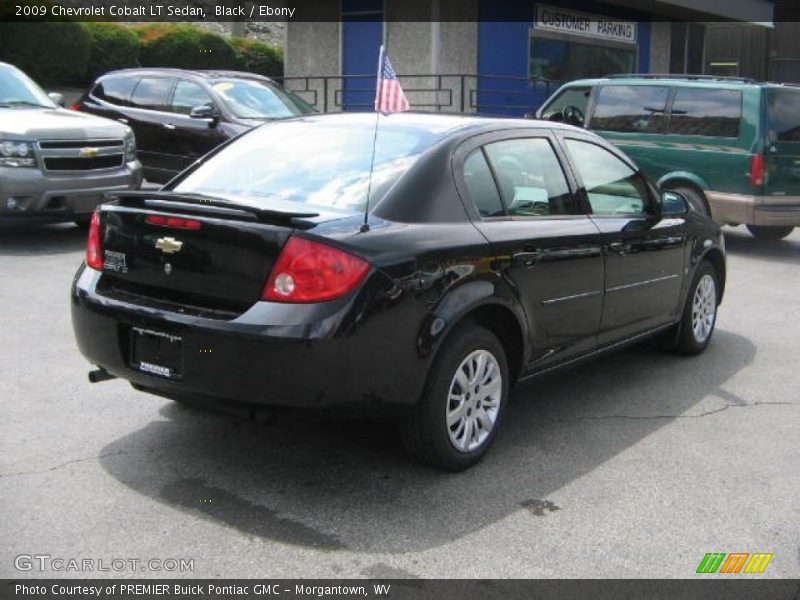 Black / Ebony 2009 Chevrolet Cobalt LT Sedan