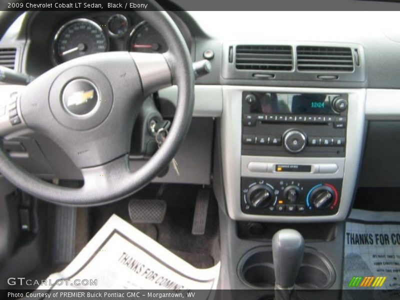 Black / Ebony 2009 Chevrolet Cobalt LT Sedan