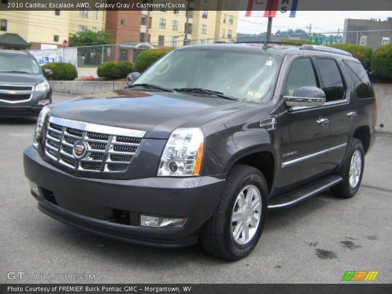 Galaxy Gray / Cashmere/Cocoa 2010 Cadillac Escalade AWD