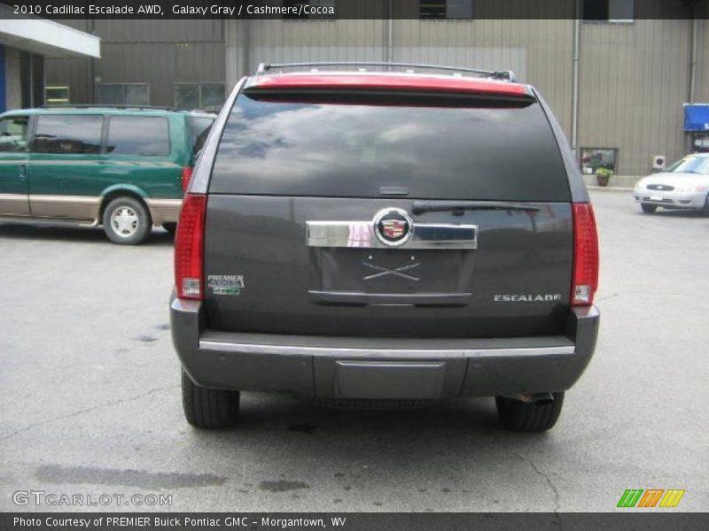 Galaxy Gray / Cashmere/Cocoa 2010 Cadillac Escalade AWD