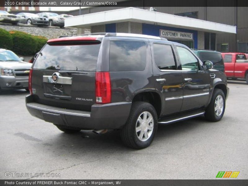 Galaxy Gray / Cashmere/Cocoa 2010 Cadillac Escalade AWD