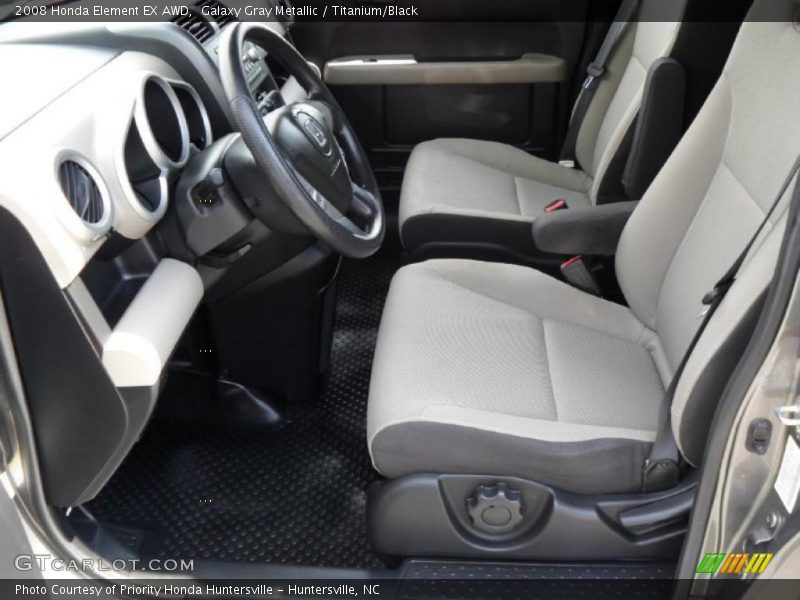 Galaxy Gray Metallic / Titanium/Black 2008 Honda Element EX AWD