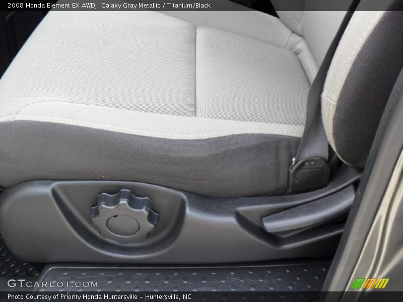 Galaxy Gray Metallic / Titanium/Black 2008 Honda Element EX AWD