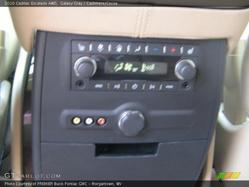 Galaxy Gray / Cashmere/Cocoa 2010 Cadillac Escalade AWD