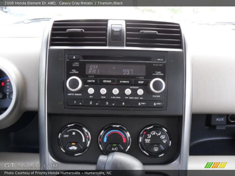 Galaxy Gray Metallic / Titanium/Black 2008 Honda Element EX AWD