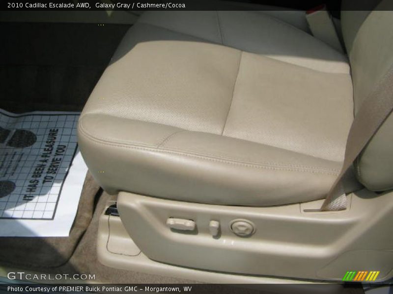 Galaxy Gray / Cashmere/Cocoa 2010 Cadillac Escalade AWD