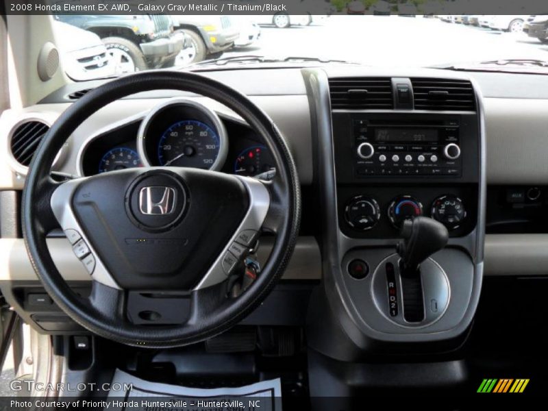 Galaxy Gray Metallic / Titanium/Black 2008 Honda Element EX AWD