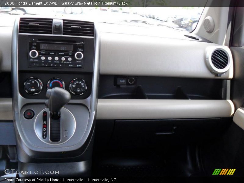 Galaxy Gray Metallic / Titanium/Black 2008 Honda Element EX AWD