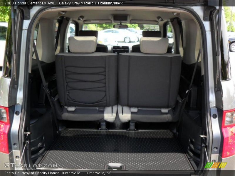 Galaxy Gray Metallic / Titanium/Black 2008 Honda Element EX AWD