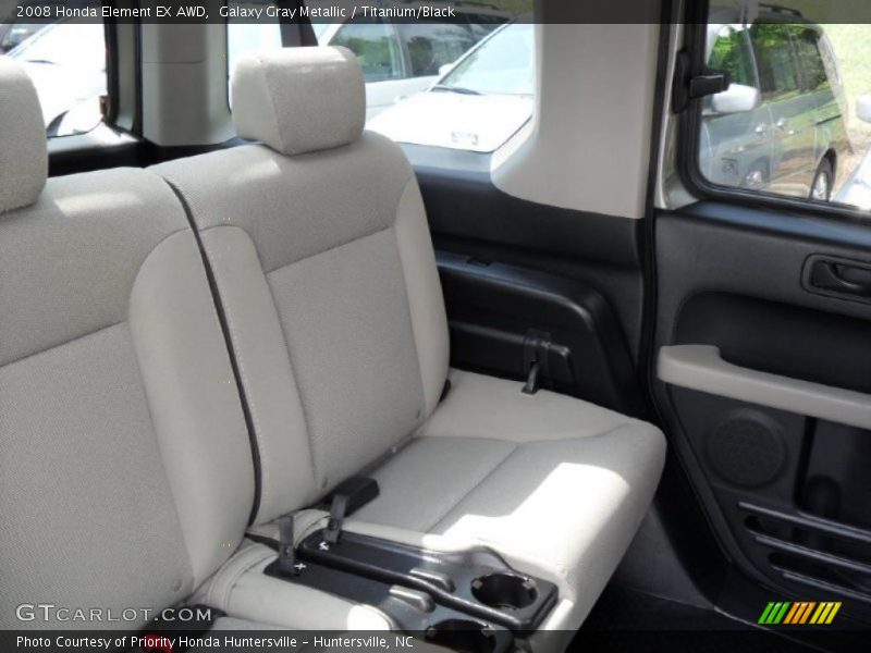 Galaxy Gray Metallic / Titanium/Black 2008 Honda Element EX AWD