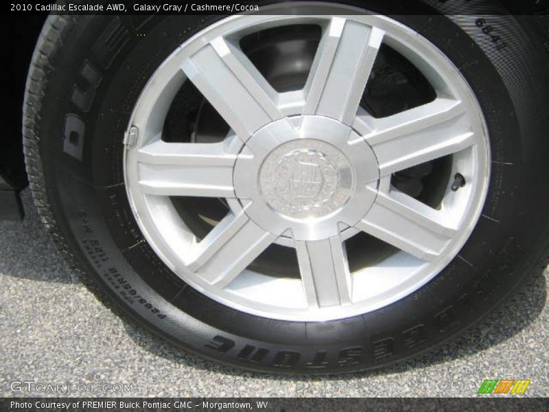 Galaxy Gray / Cashmere/Cocoa 2010 Cadillac Escalade AWD