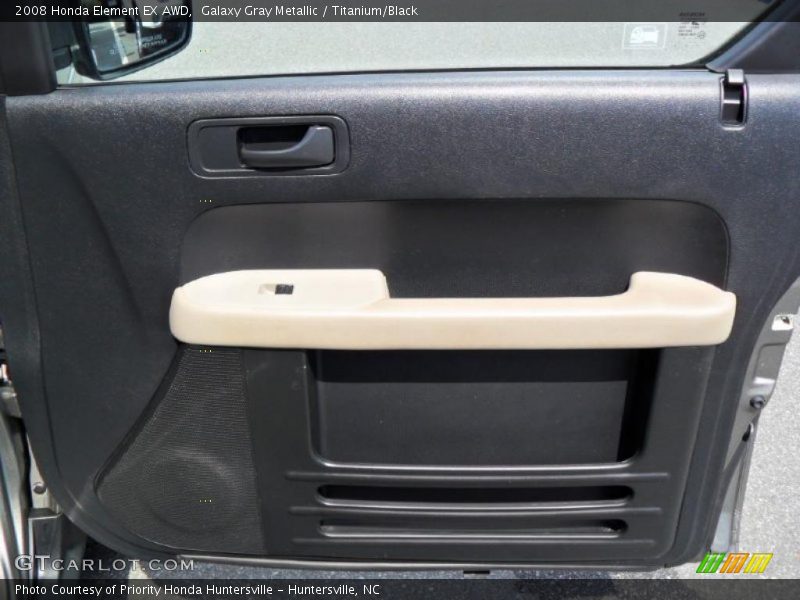 Galaxy Gray Metallic / Titanium/Black 2008 Honda Element EX AWD