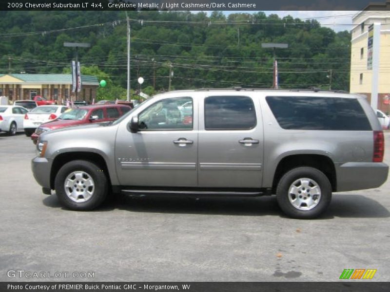 Greystone Metallic / Light Cashmere/Dark Cashmere 2009 Chevrolet Suburban LT 4x4