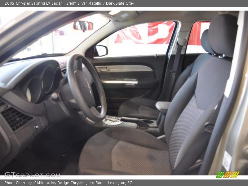 Bright Silver Metallic / Dark Slate Gray 2009 Chrysler Sebring LX Sedan