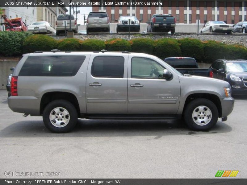 Greystone Metallic / Light Cashmere/Dark Cashmere 2009 Chevrolet Suburban LT 4x4