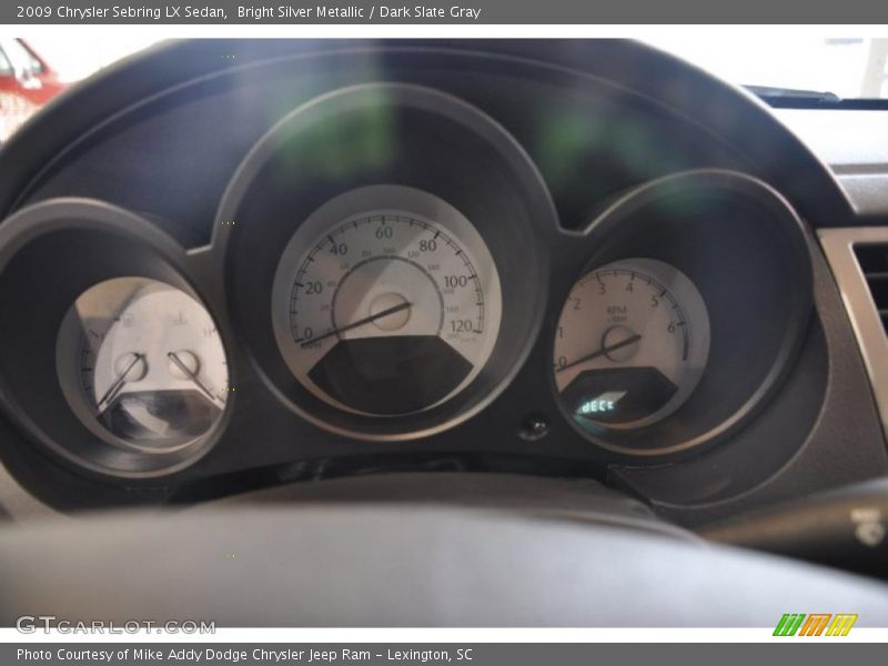 Bright Silver Metallic / Dark Slate Gray 2009 Chrysler Sebring LX Sedan
