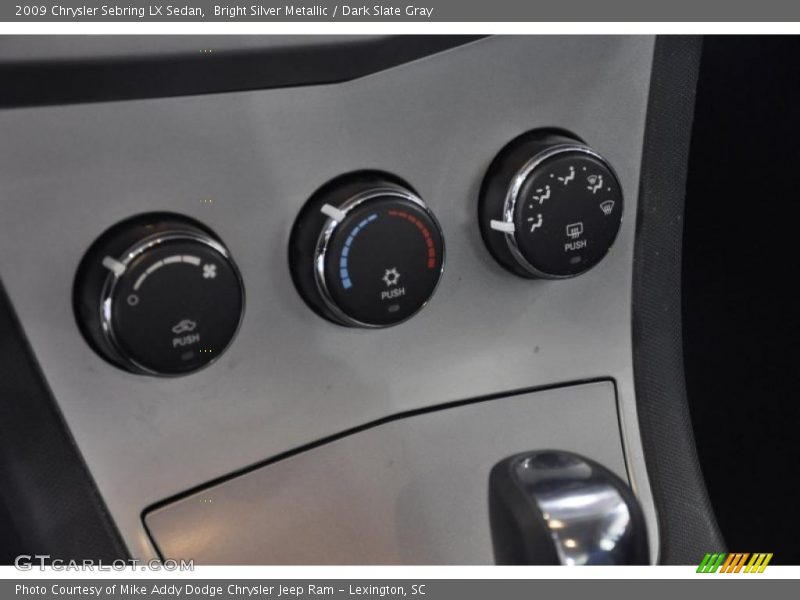 Bright Silver Metallic / Dark Slate Gray 2009 Chrysler Sebring LX Sedan