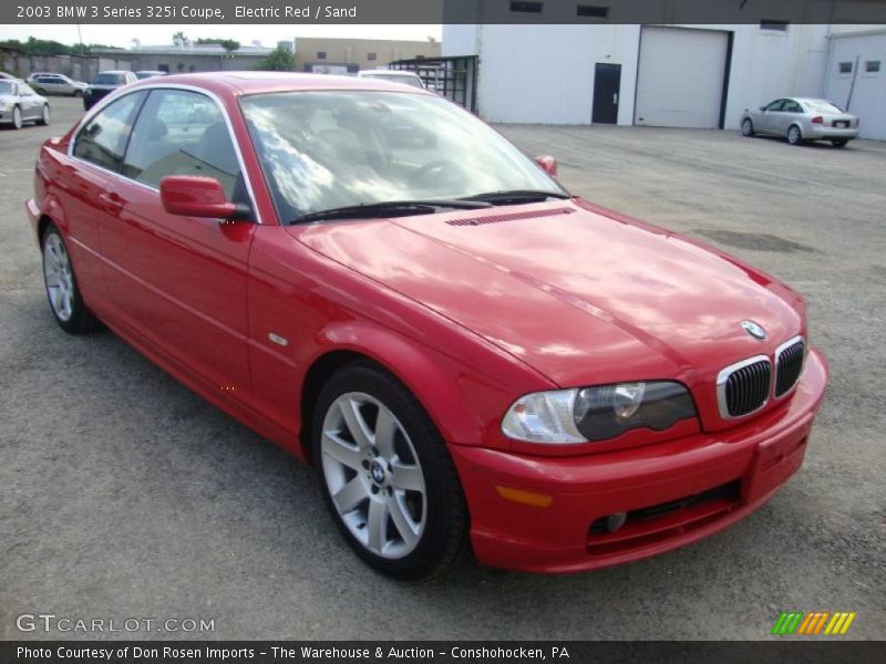 Electric Red / Sand 2003 BMW 3 Series 325i Coupe