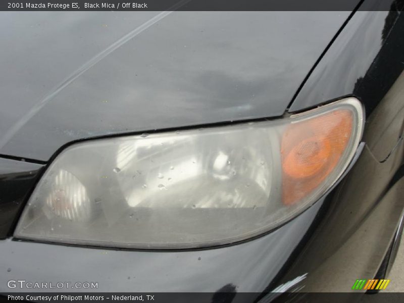 Black Mica / Off Black 2001 Mazda Protege ES