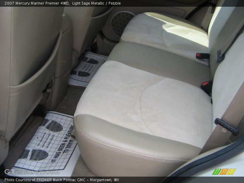 Light Sage Metallic / Pebble 2007 Mercury Mariner Premier 4WD