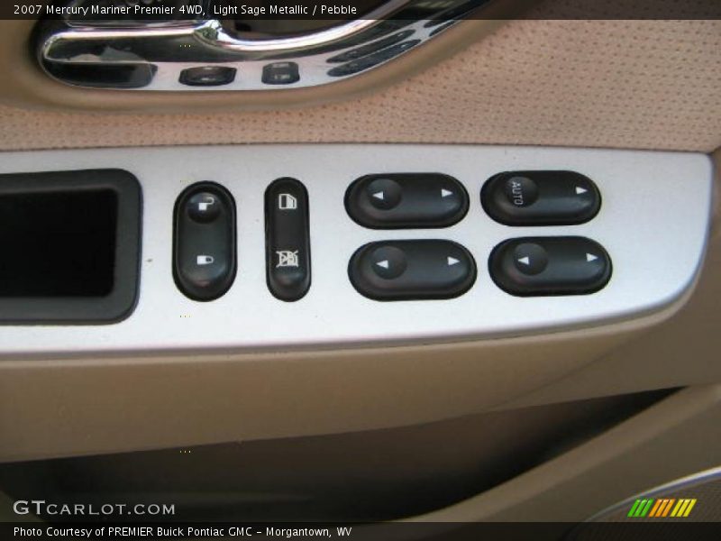 Light Sage Metallic / Pebble 2007 Mercury Mariner Premier 4WD