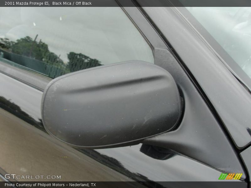 Black Mica / Off Black 2001 Mazda Protege ES