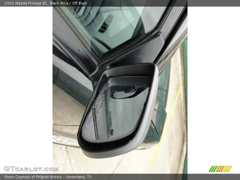 Black Mica / Off Black 2001 Mazda Protege ES