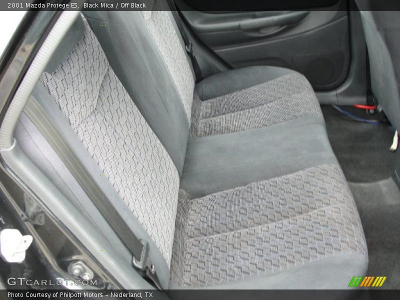 Black Mica / Off Black 2001 Mazda Protege ES