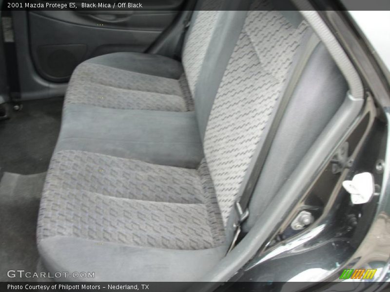 Black Mica / Off Black 2001 Mazda Protege ES