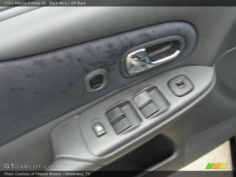 Black Mica / Off Black 2001 Mazda Protege ES