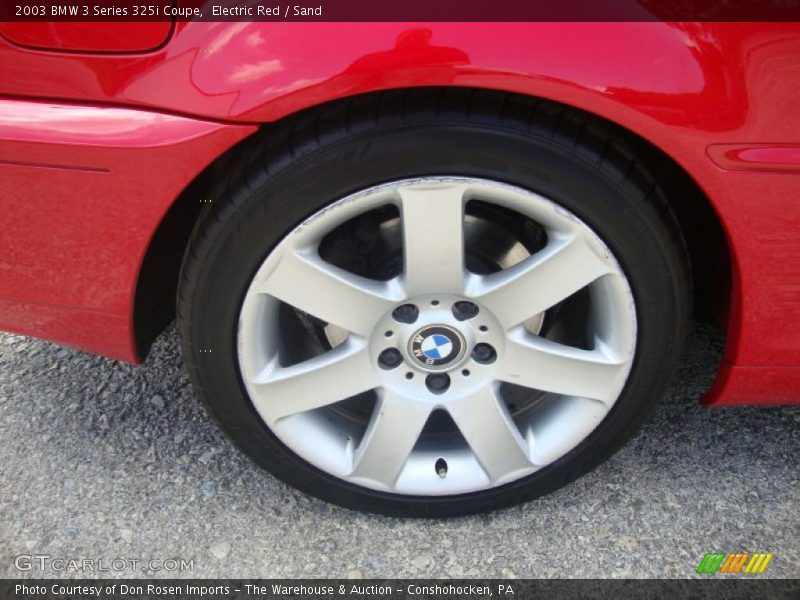 Electric Red / Sand 2003 BMW 3 Series 325i Coupe