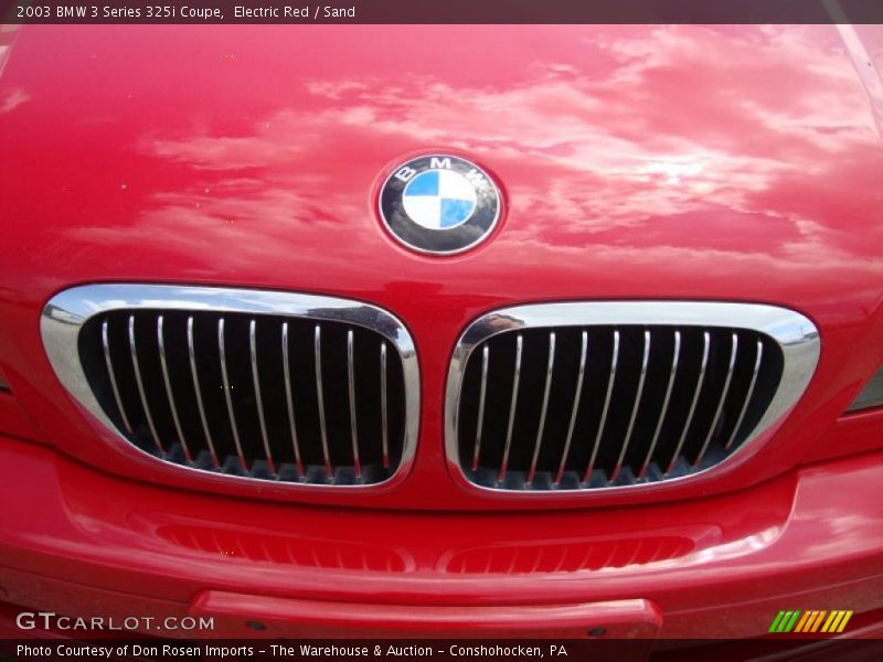 Electric Red / Sand 2003 BMW 3 Series 325i Coupe