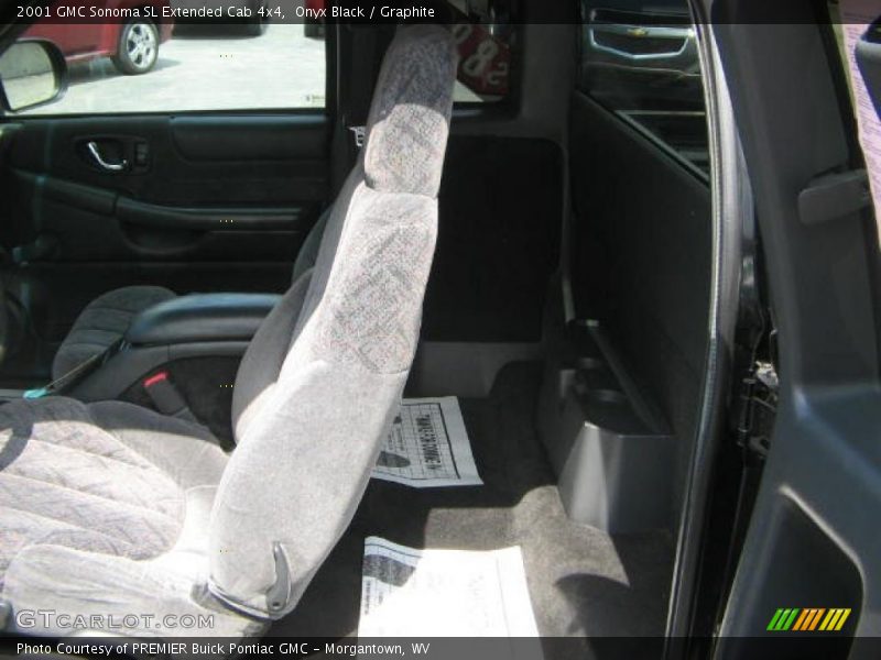 Onyx Black / Graphite 2001 GMC Sonoma SL Extended Cab 4x4