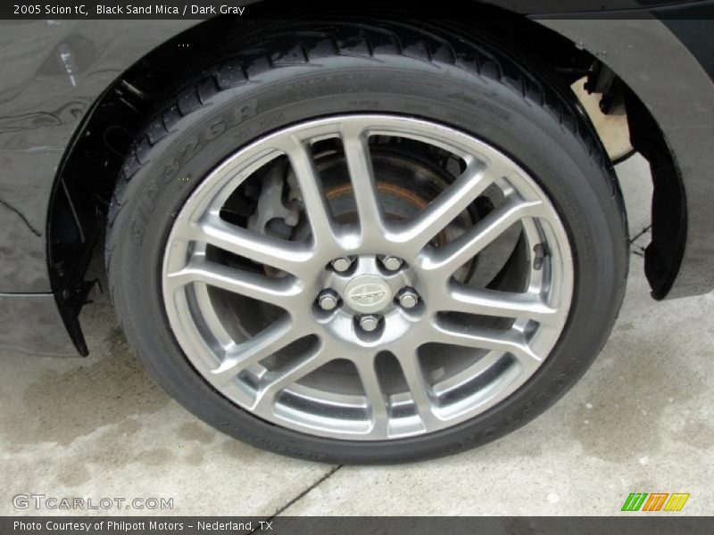 Black Sand Mica / Dark Gray 2005 Scion tC