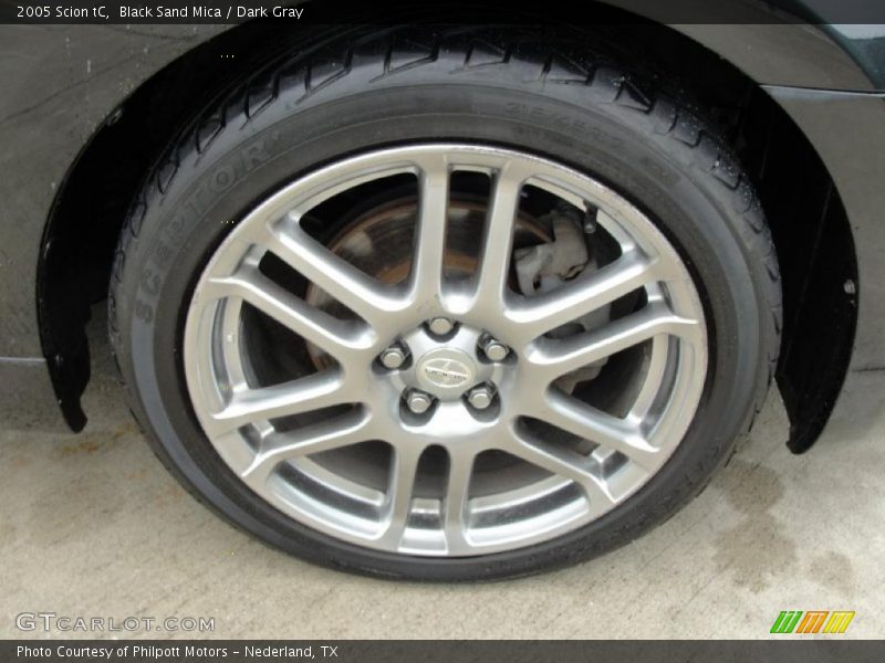 Black Sand Mica / Dark Gray 2005 Scion tC