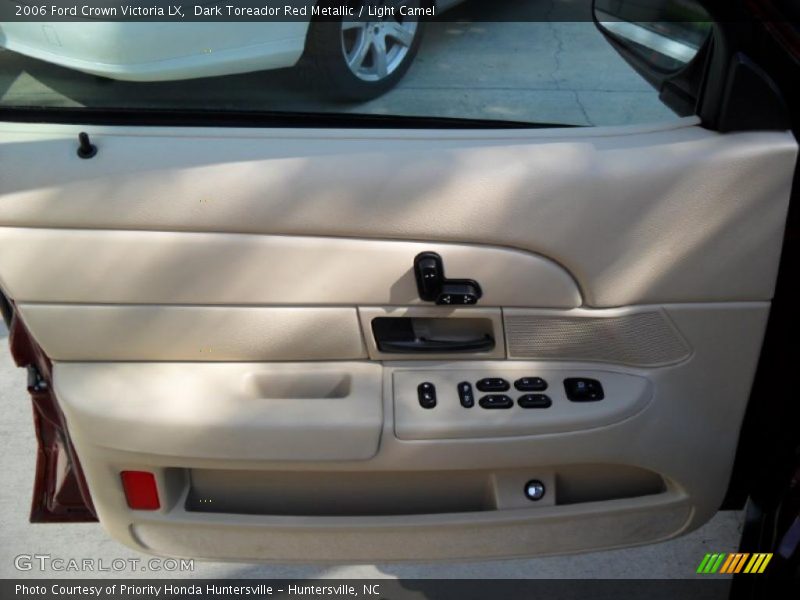 Dark Toreador Red Metallic / Light Camel 2006 Ford Crown Victoria LX